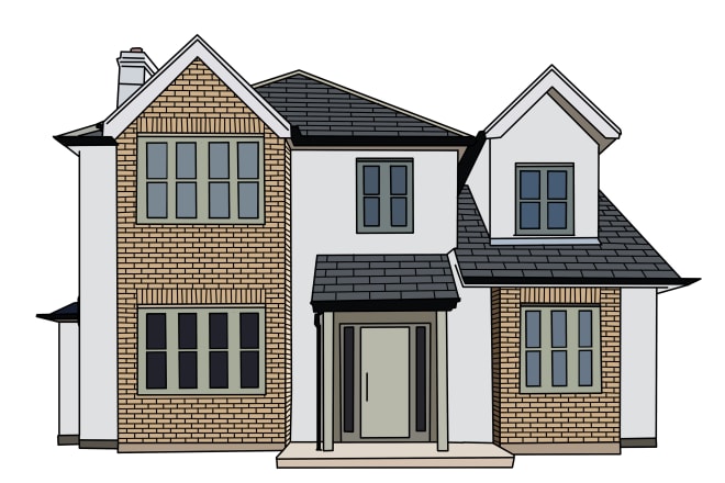 I will illustrate a building of your choosing