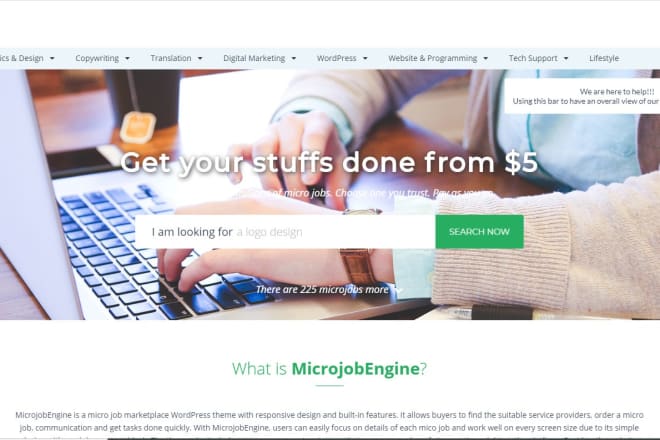 I will install workreap wordpress theme direct from themeforest
