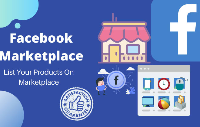 I will list your products on facebook marketplace