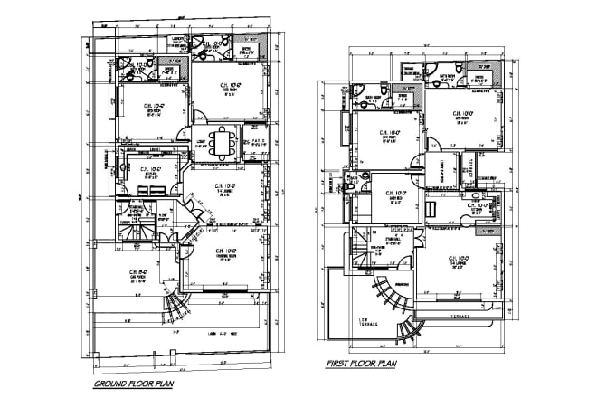 I will make 2d house floor plan on autocad