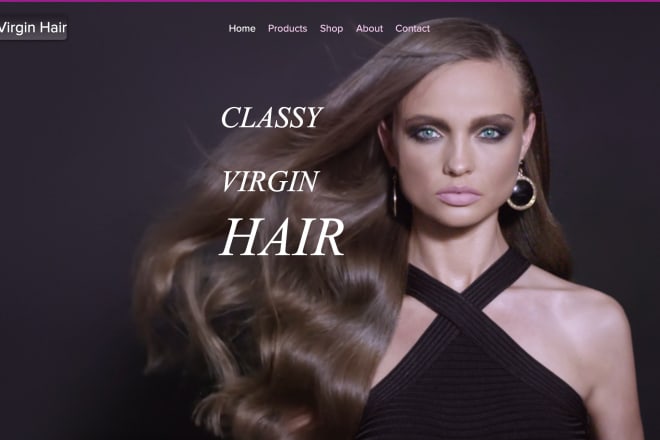 I will make a neat classy wix website and brand it