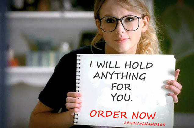 I will make celebrities hold logo, banner, image or message for you
