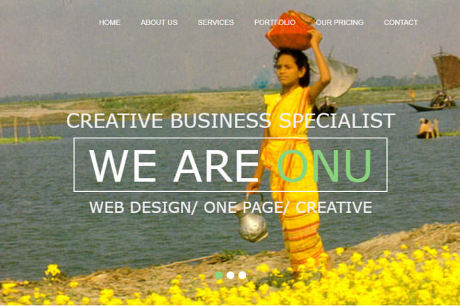 I will make cutting edge web site for you