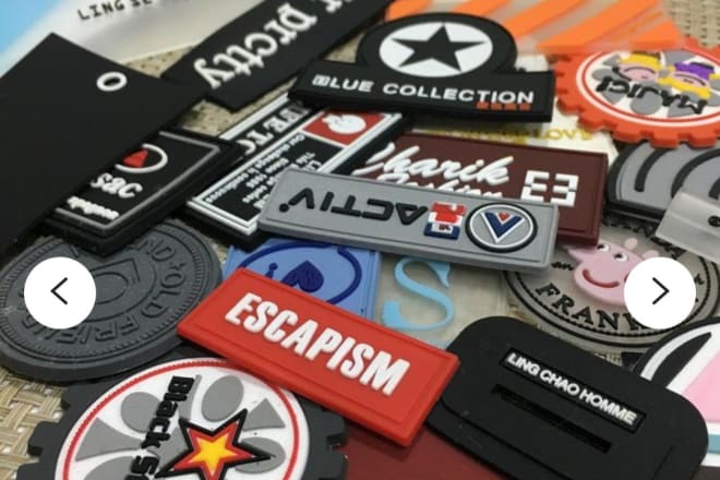 I will manufacture pvc and embroidered patches for you