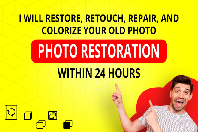 I will photo restoration and colorization service of old photos