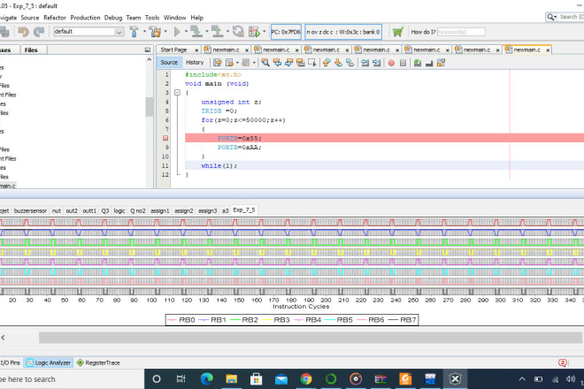 I will pic microcontroller 18f and 16f coding in c for you