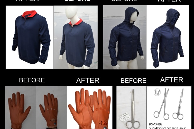 I will product photo editor, image editor, graphic designer,