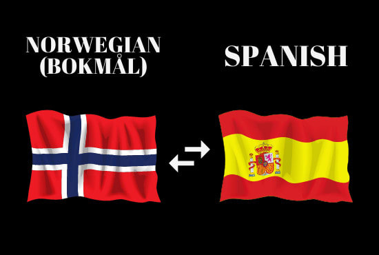 I will professionally and manually translate from norwegian to spanish