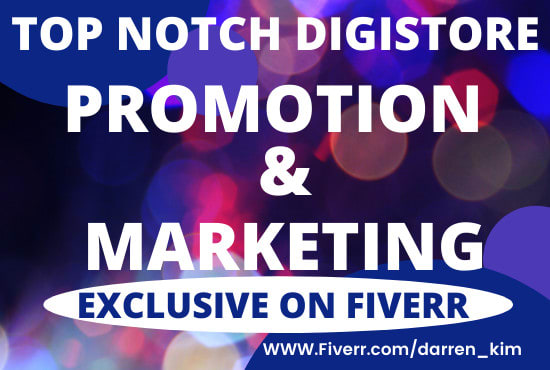 I will promote digistore,affiliate link,clickbank shopify marketing,hotmart,teespring