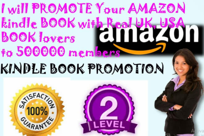 I will promote your amazon kindle book promotion to 3 million audience to boost sales
