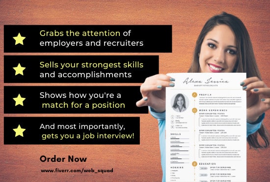 I will provide job winning resume, cover letter and linkedin writing service