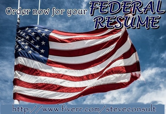 I will provide usajobs and federal resume writing service
