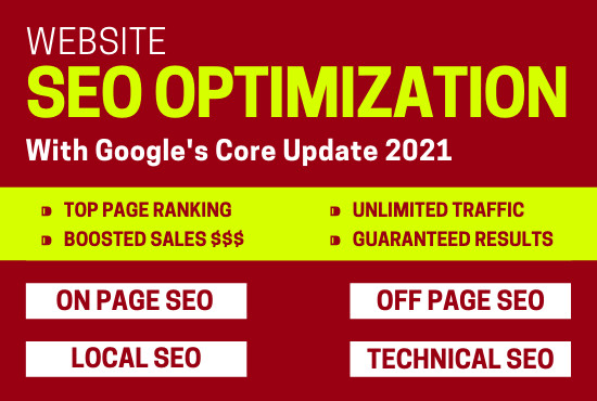 I will provide website on page SEO optimization service for google top ranking