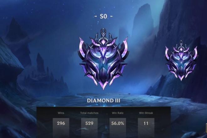 I will rank up your wild rift account to your desired rank