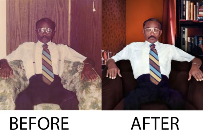I will restore, retouch, repair, and colorize your old photo