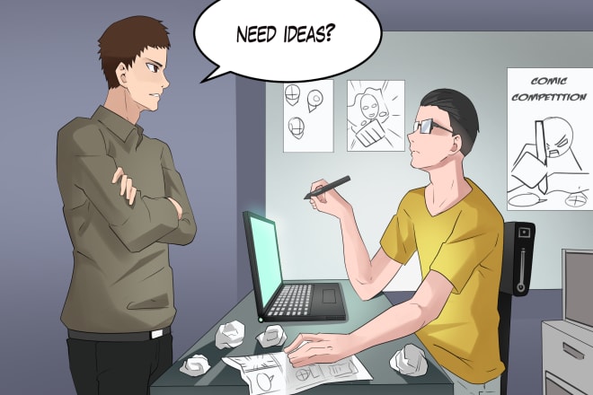 I will review your manga comic book story structure and characters
