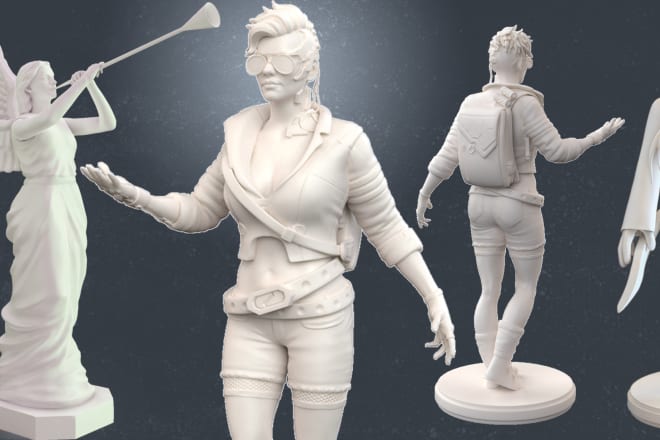 I will sculpt 3d model for 3d printing