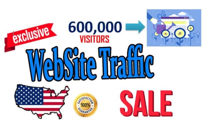 I will send 600,000 or unlimited worldwide website traffic