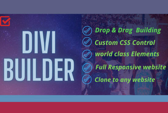 I will set up a catchy wordpress website using divi builder