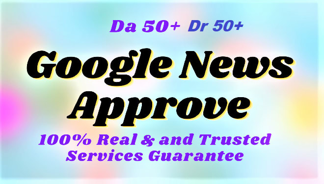 I will start guest post service on my dr 50 plus google news approve site, SEO backlink