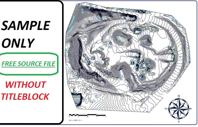 I will topography map on autocad civil 3d within 1 day