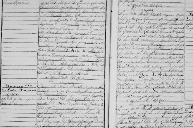 I will translate Italian genealogical documents