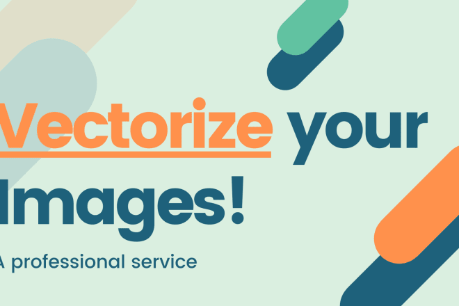 I will vectorize your bitmap illustration, logo or sketch