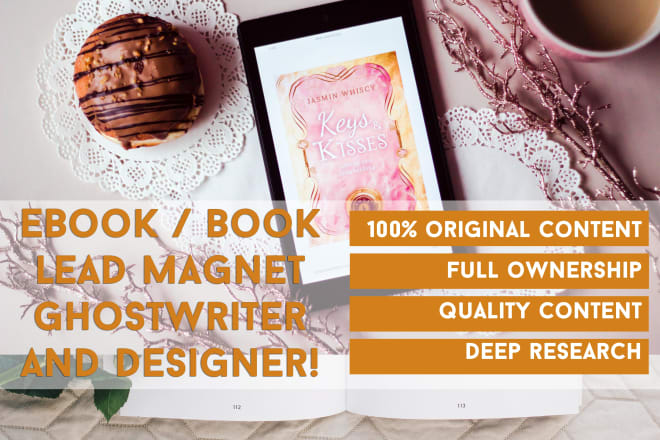 I will write and design your lead magnet or ebook