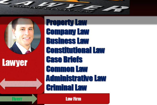 I will write business law, case briefs, legal memo and law essays