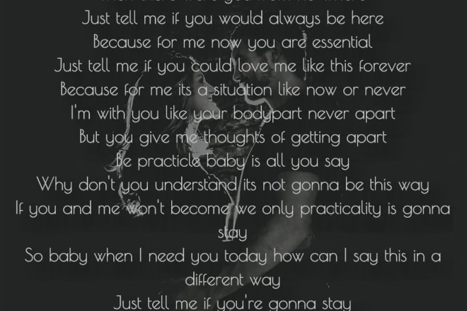 I will write your feelings in my words I will write beautiful english and hindi poems