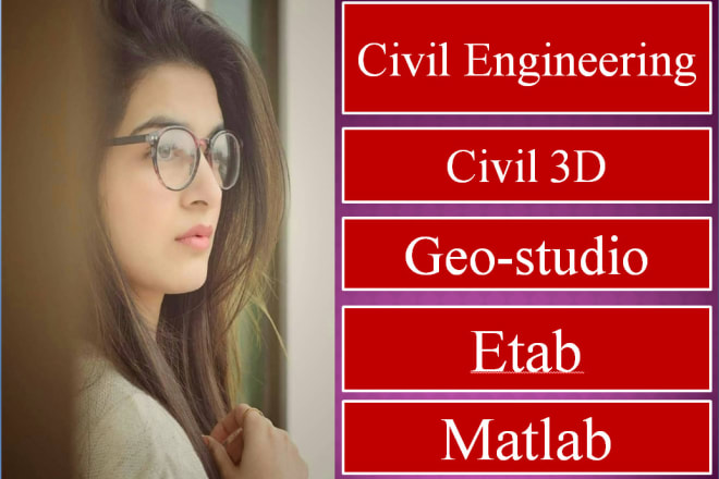 I will assist you in civil 3d,etabs,autocad,geostudio,matlab projects