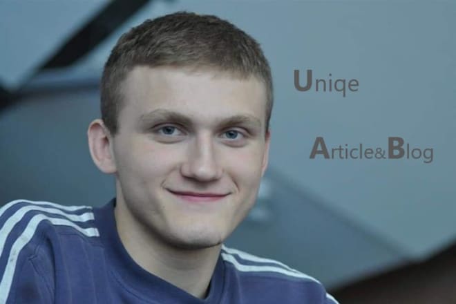 I will be able to write any professional and formlay article that you need