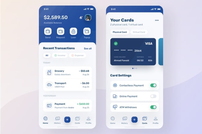 I will be building wallet app exchange website blockchain app crypto wallet app erc2