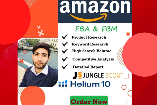 I will be your amazon fba virtual assistant