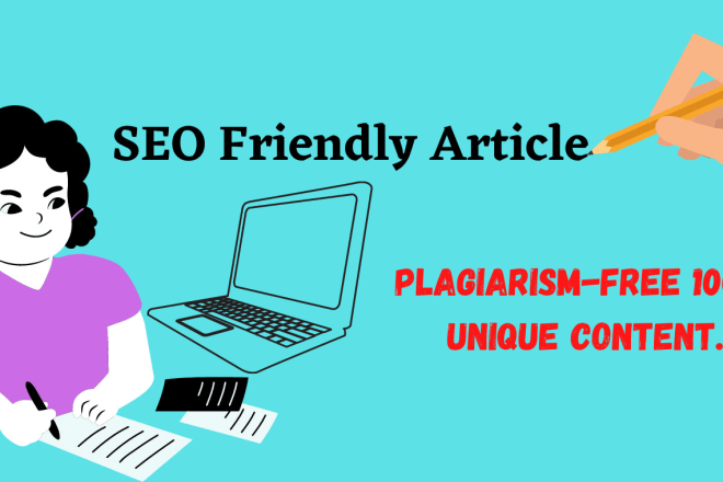 I will be your article and blog writer