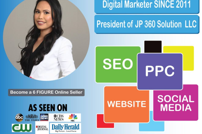 I will be your SEO, website, PPC, social media marketing consultant