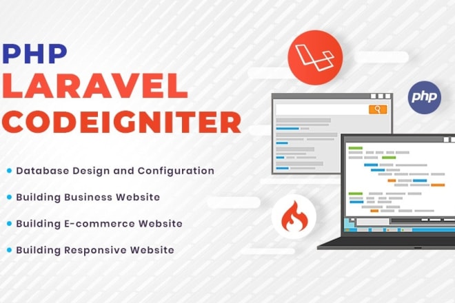 I will be your web developer PHP, codeigniter, laravel, jquery