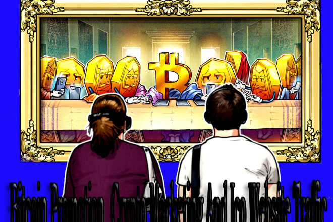 I will bitcoin promotion, crypto marketing and ico website traffic