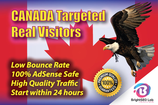 I will bring canada targeted strong and quality web traffic