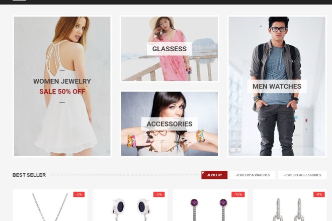 I will build an ecommerce website on wordpress