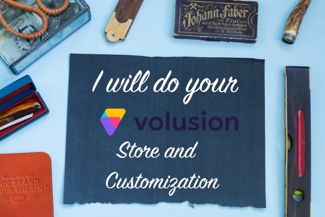 I will build and customize your volusion store