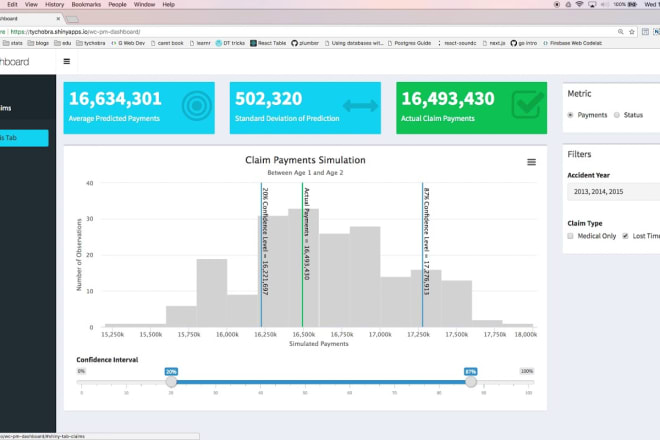 I will build and deploy interactive r shiny apps and dashboards