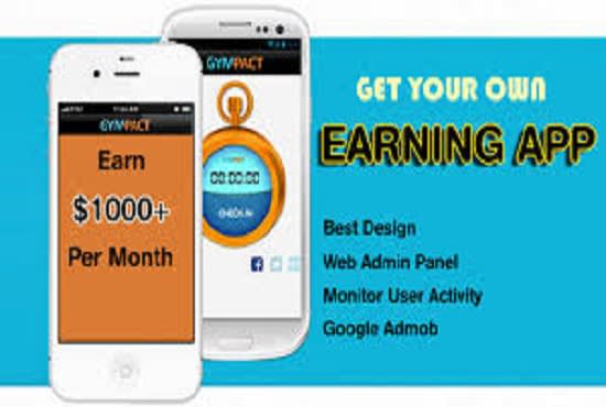 I will build android and ios earning app with passive income