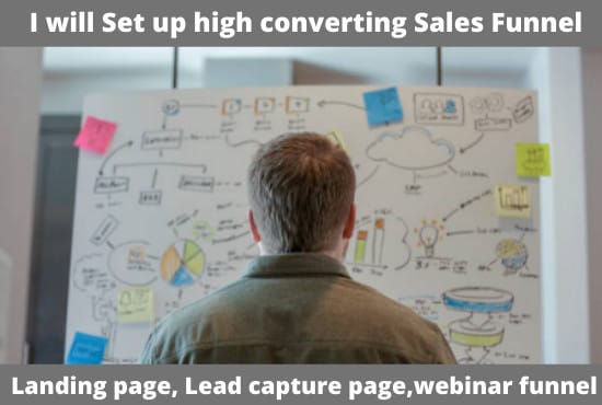 I will build clickfunnels sales funnel getresponse landing pages leadpages sales page