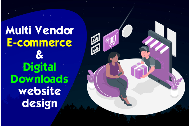 I will build digital download or woocommerce multi vendor ecommerce marketplace website