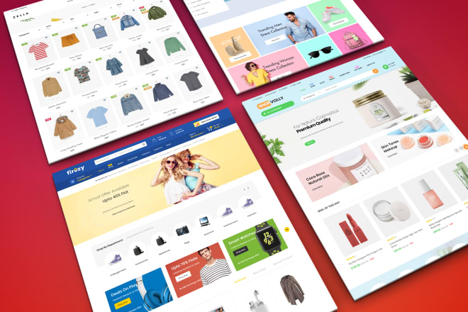 I will build professional and attractive e commerce store