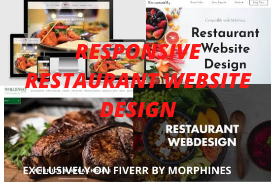 I will build restaurant website with online food order system