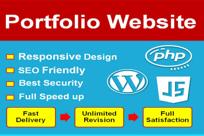 I will build resume website, personal website or portfolio website