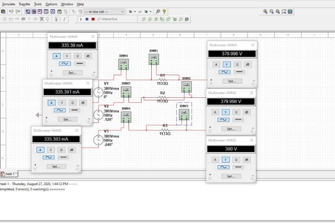 I will build your circuit on multisim