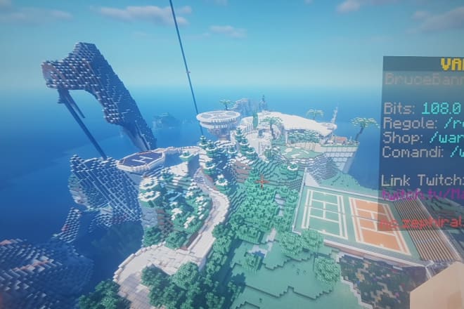 I will building different type of build home farm spawn etc in minecraft